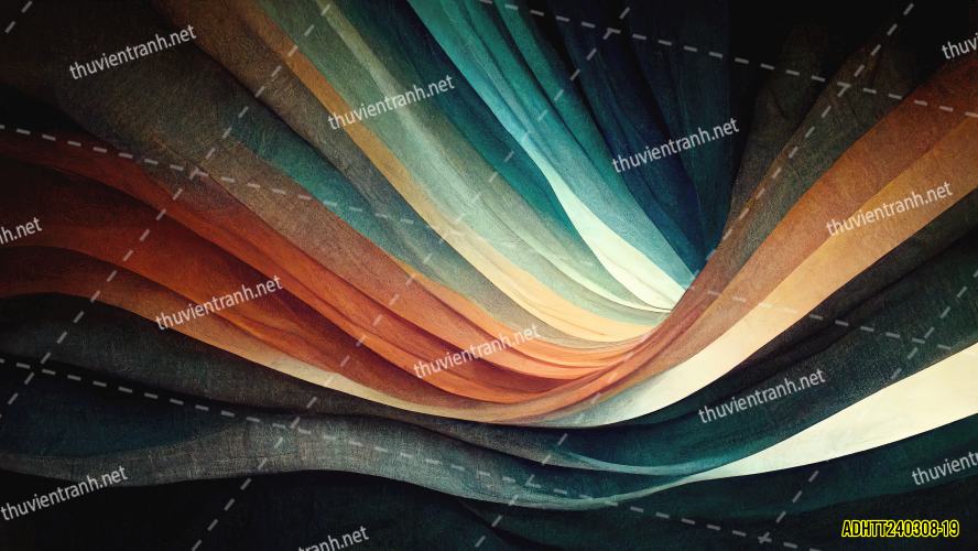 Tranh dán tường hoa văn trừu tượng- -ADHTT240308-19 - Tranh tường chất lượng cao